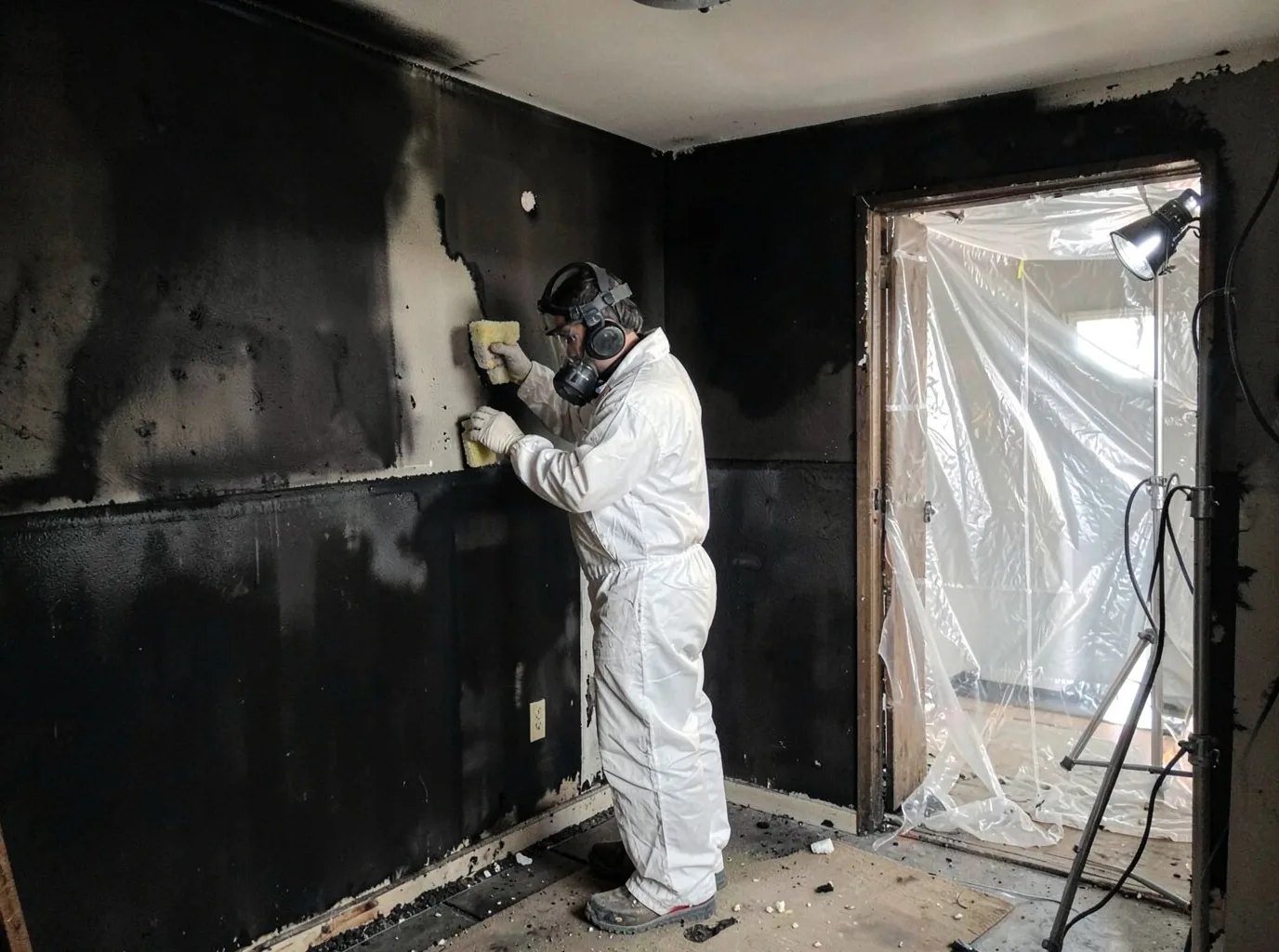 Fire Damage Restoration company in Gypsum, KS